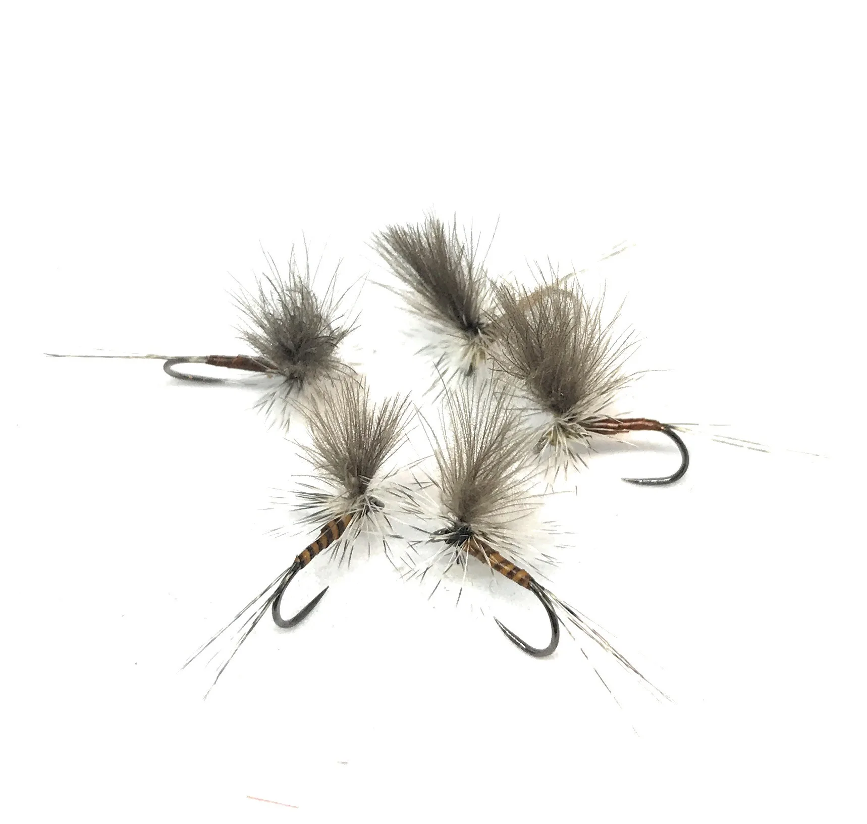 CDC Parachute Dry Fly 3 artificiali mosche secche amo 12-20 pesca mosca