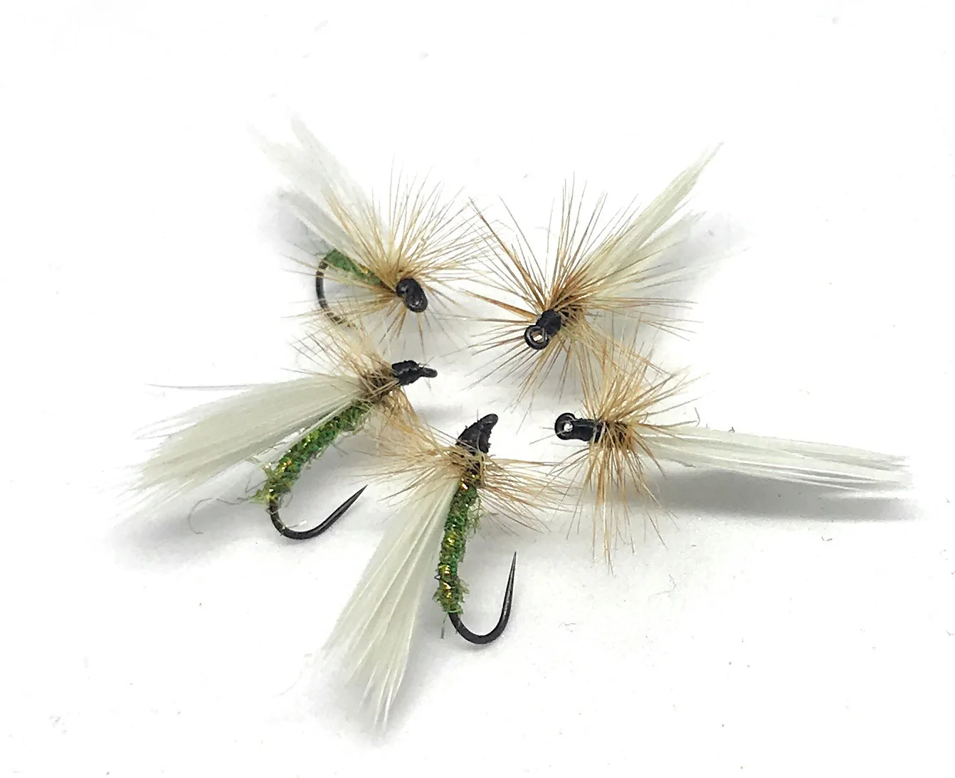 Clini's Caddis Dry Fly tricotteri secchi amo 10 12 14 mosche artificiali pesca