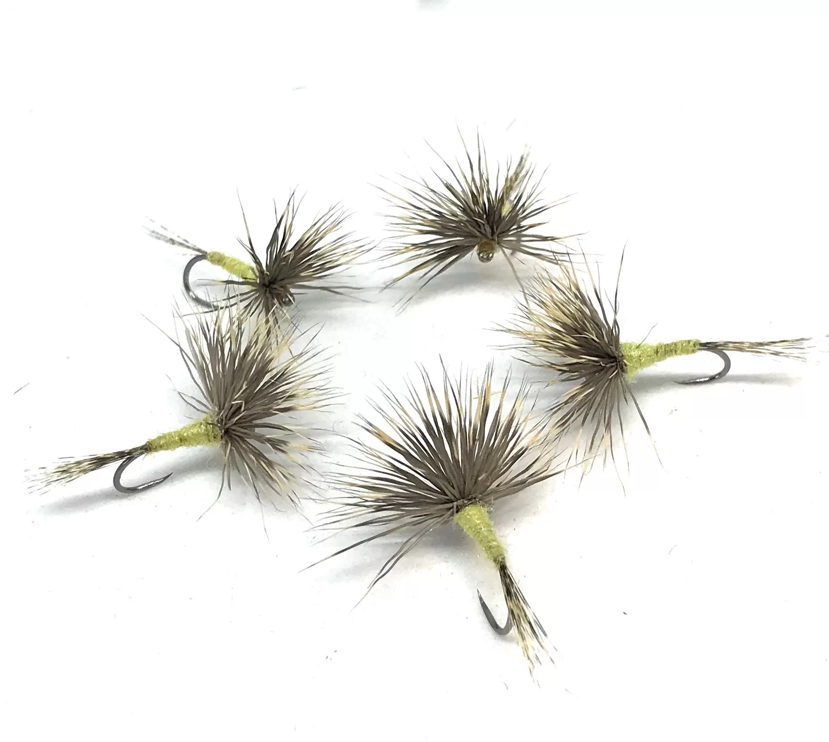 Comparadun Yellow Sulfur Dry Fly secche ami 10 12 14 pesca a mosca