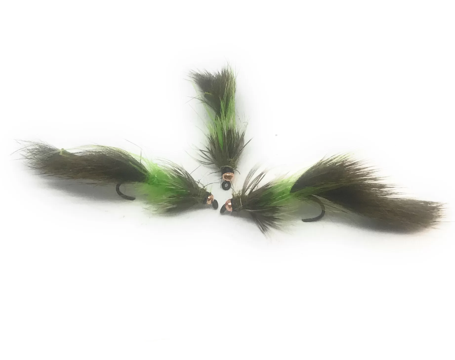 Damsel Nymph Zonker ninfe pesca a mosca ami 10 6 8 artificiali