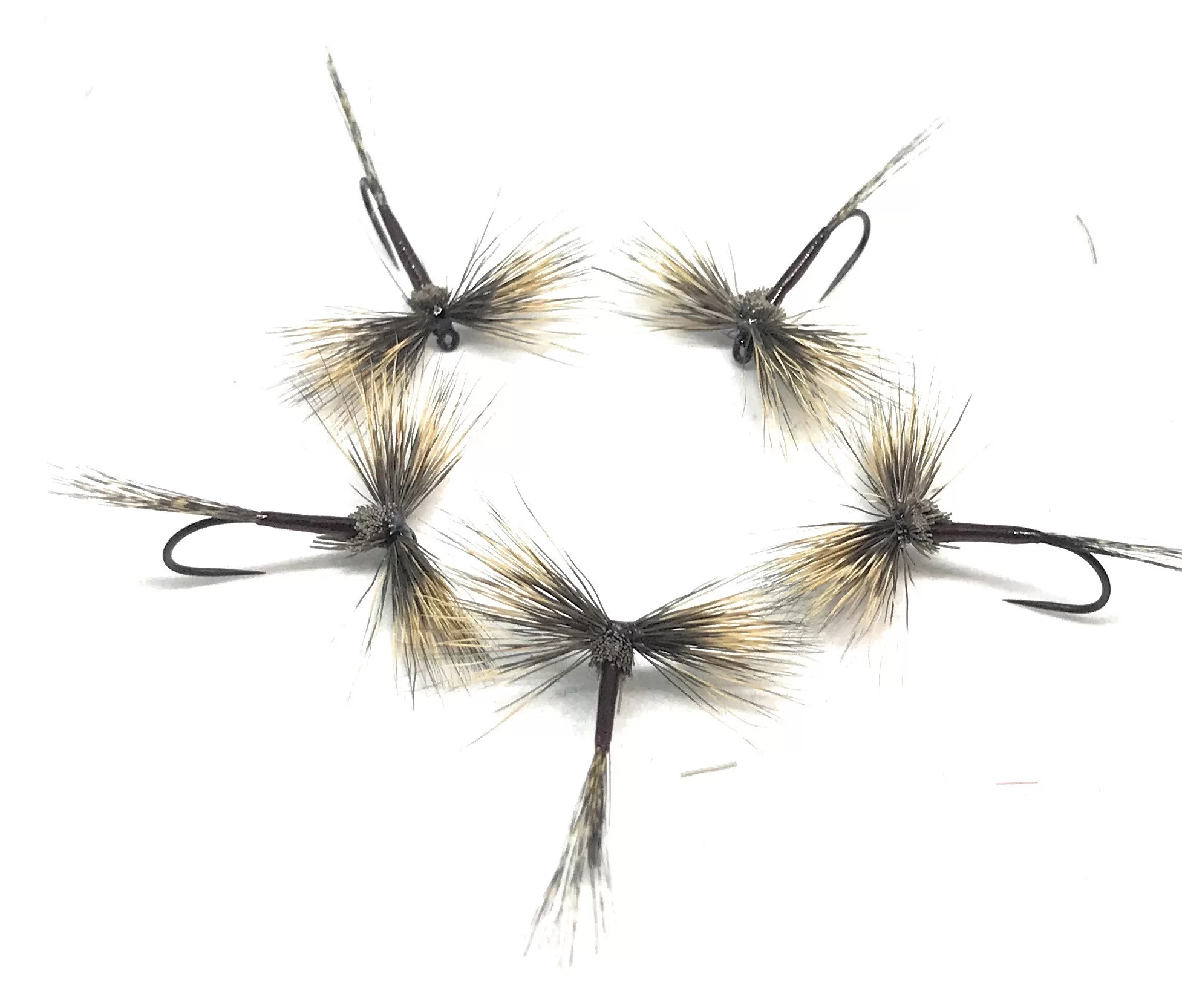 Deer Hair Spent Dry Fly mosche secche artificiali ami 12 14 16 pesca mosca