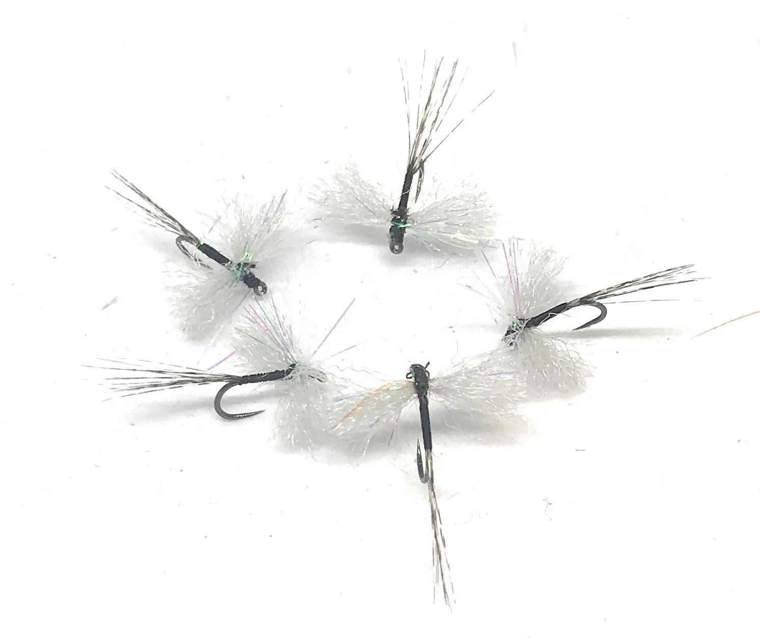 Poly Spent Dry Fly 3 artificiali mosche secche spent amo 14-20 pesca mosca