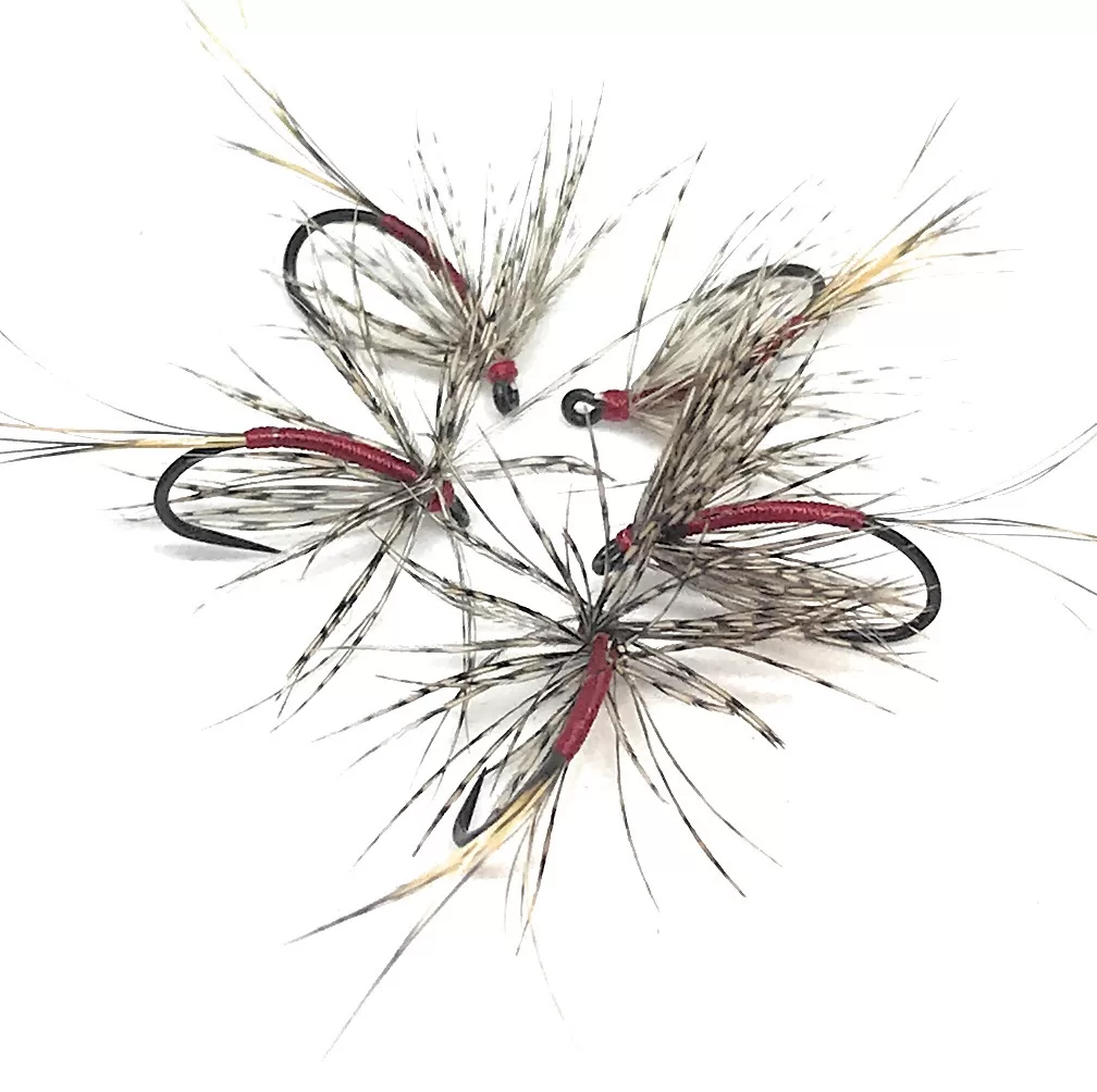 Red & Partridge Spinner Curved Wet Fly sommerse amo 8-20 pesca mosca