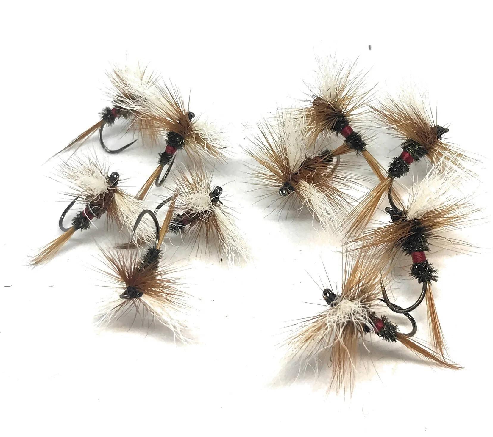 Royal Wulff Dry Fly secche classiche terrestrial ami 6-18 pesca mosca