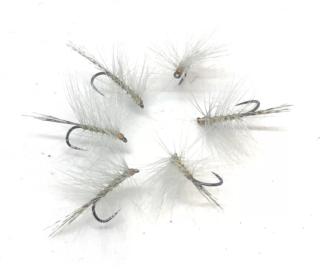 Sauvage Dry Fly secche 3 artificiali amo 16 18 20 mosche pesca mosca