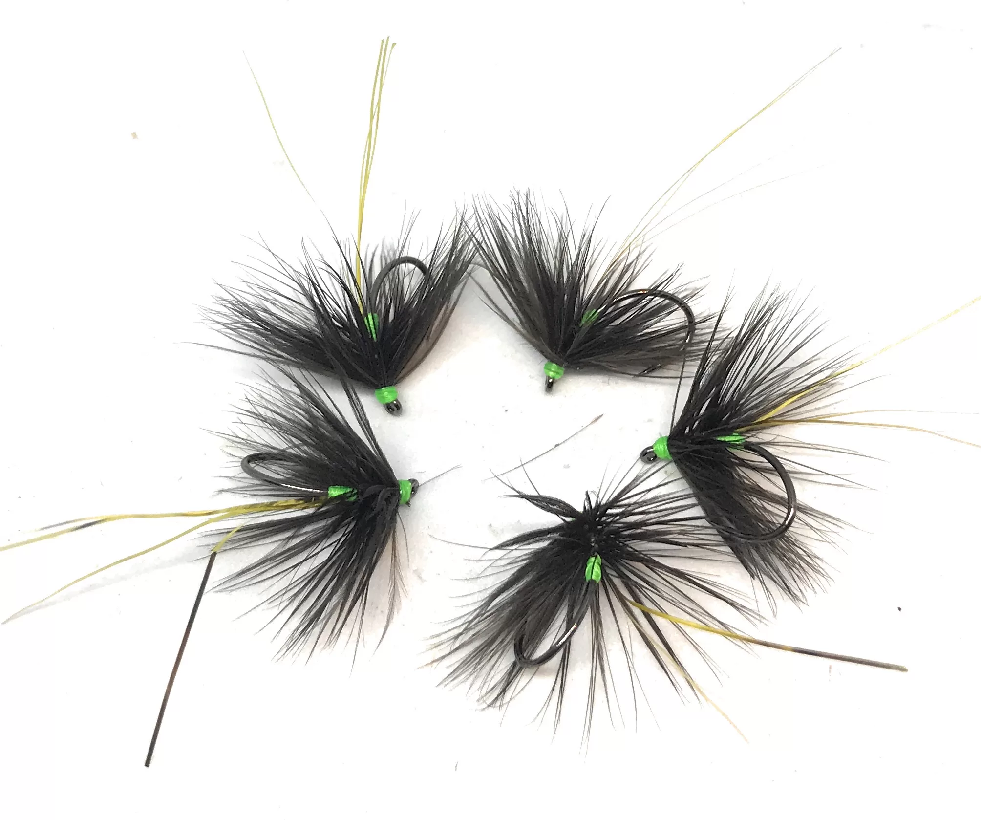 Still Water Black & Green Wet Fly 3 pezzi ami 8-20 mosche artificiali pesca mosca