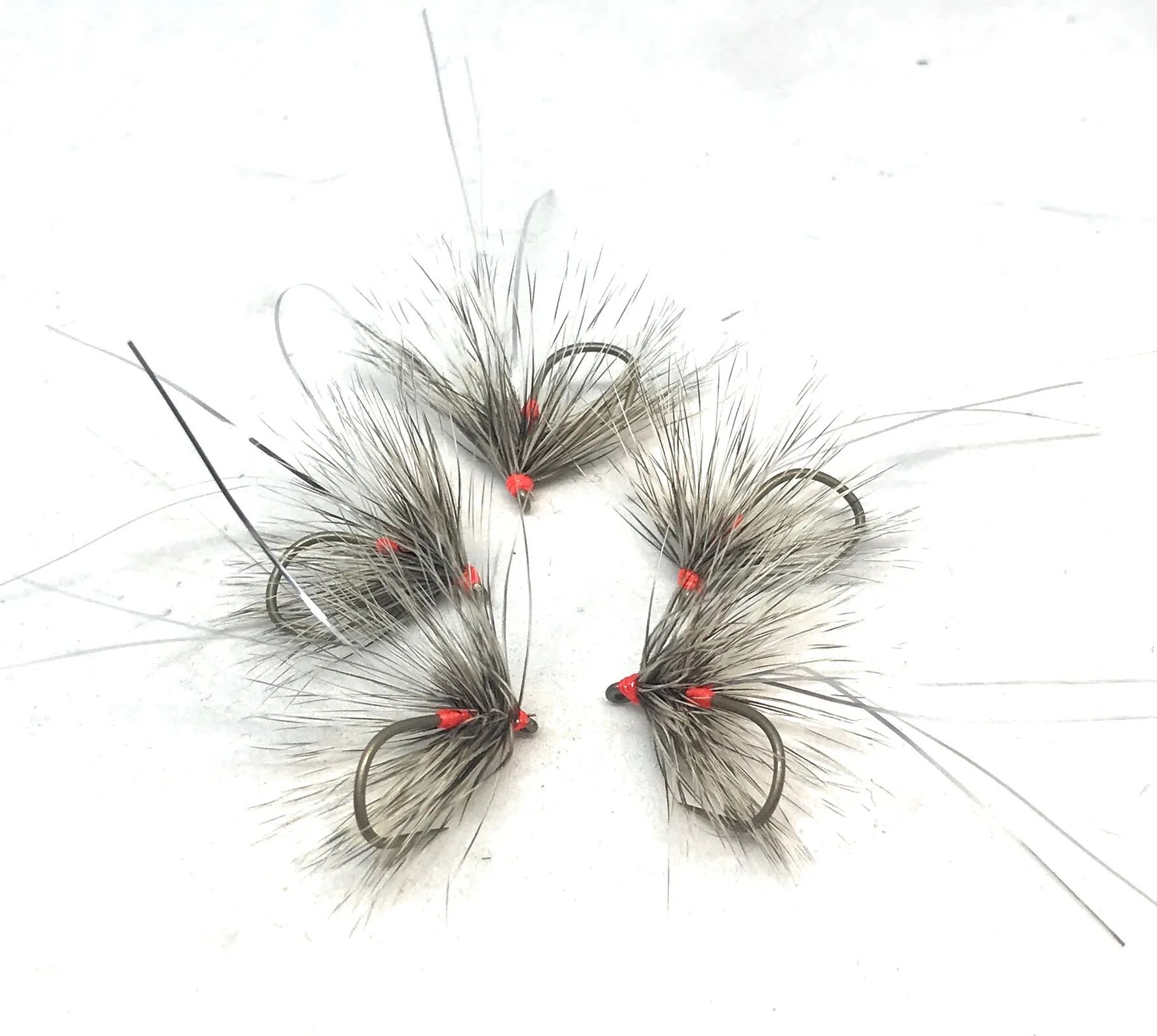 Stillwater Grizzly Red Wet Fly sommerse amo 8-20 pesca mosca