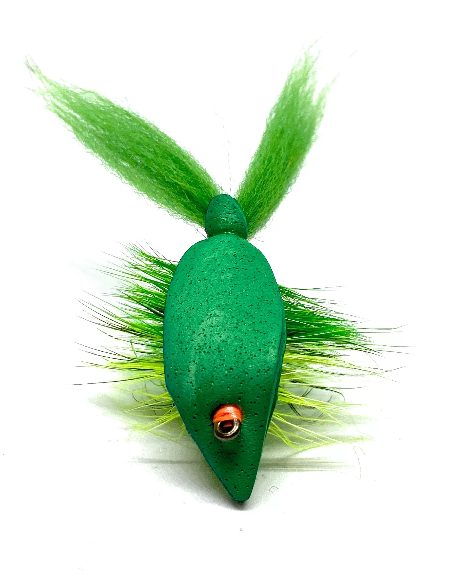 Artic Legs Wiggle Frog amo 1/0 mosca artificiale luccio bass pesca