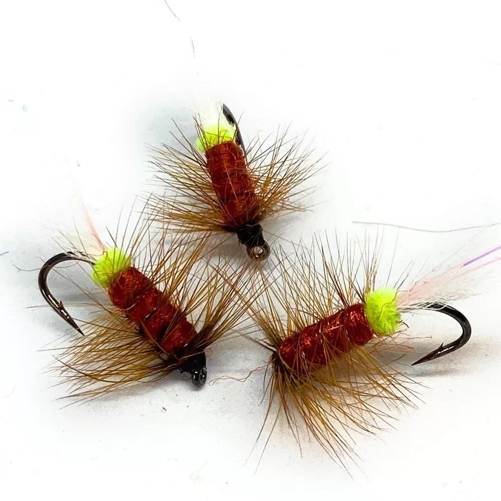 George River Wet Rusty wet fly for salmon, hook #10 #8 #6 #4