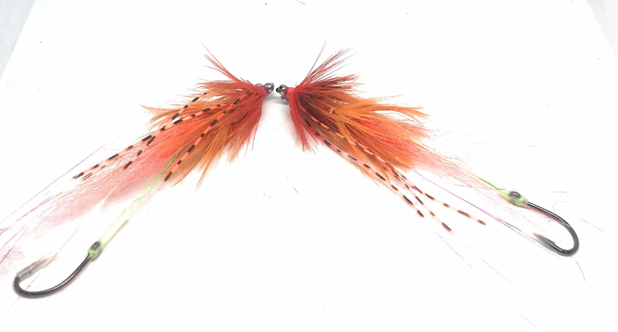 Intruder Orange streamer mosca artificiale pesca a mosca 6-8 cm
