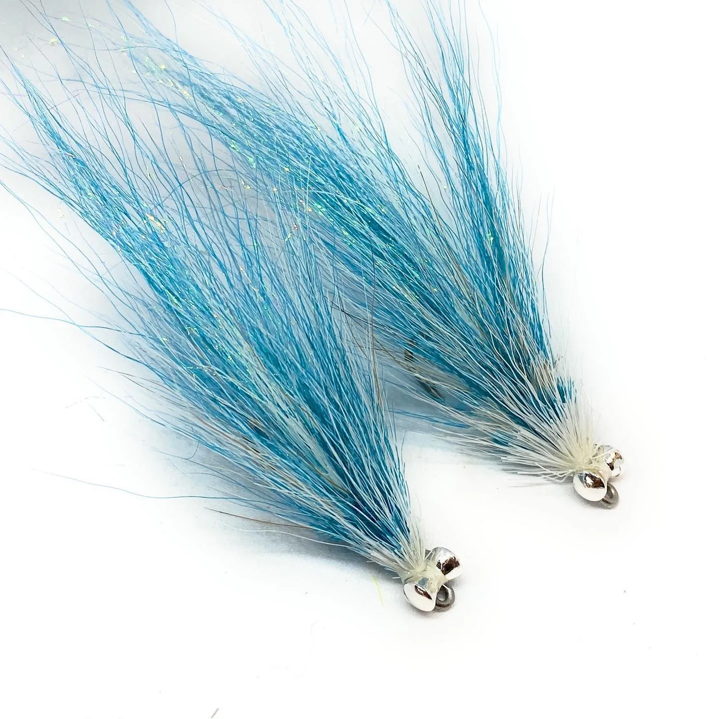 Snook Fly White Blue mosca salata pesca mare amo 1/0 2 2/0 3/0 4 4/0 6 8