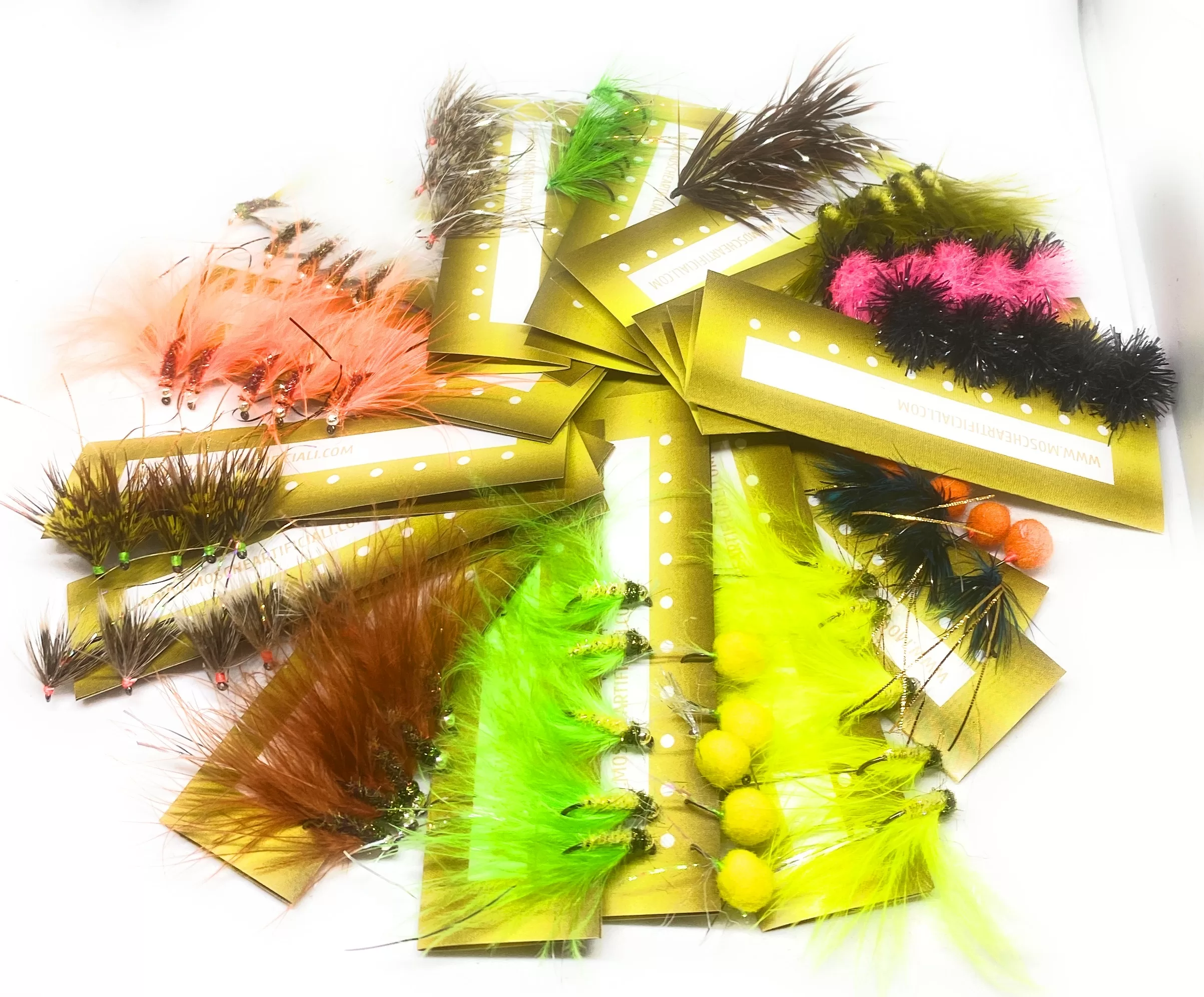 Paket 100 Streamer See Fliegen Haken 10-16 Fliegenfischen
