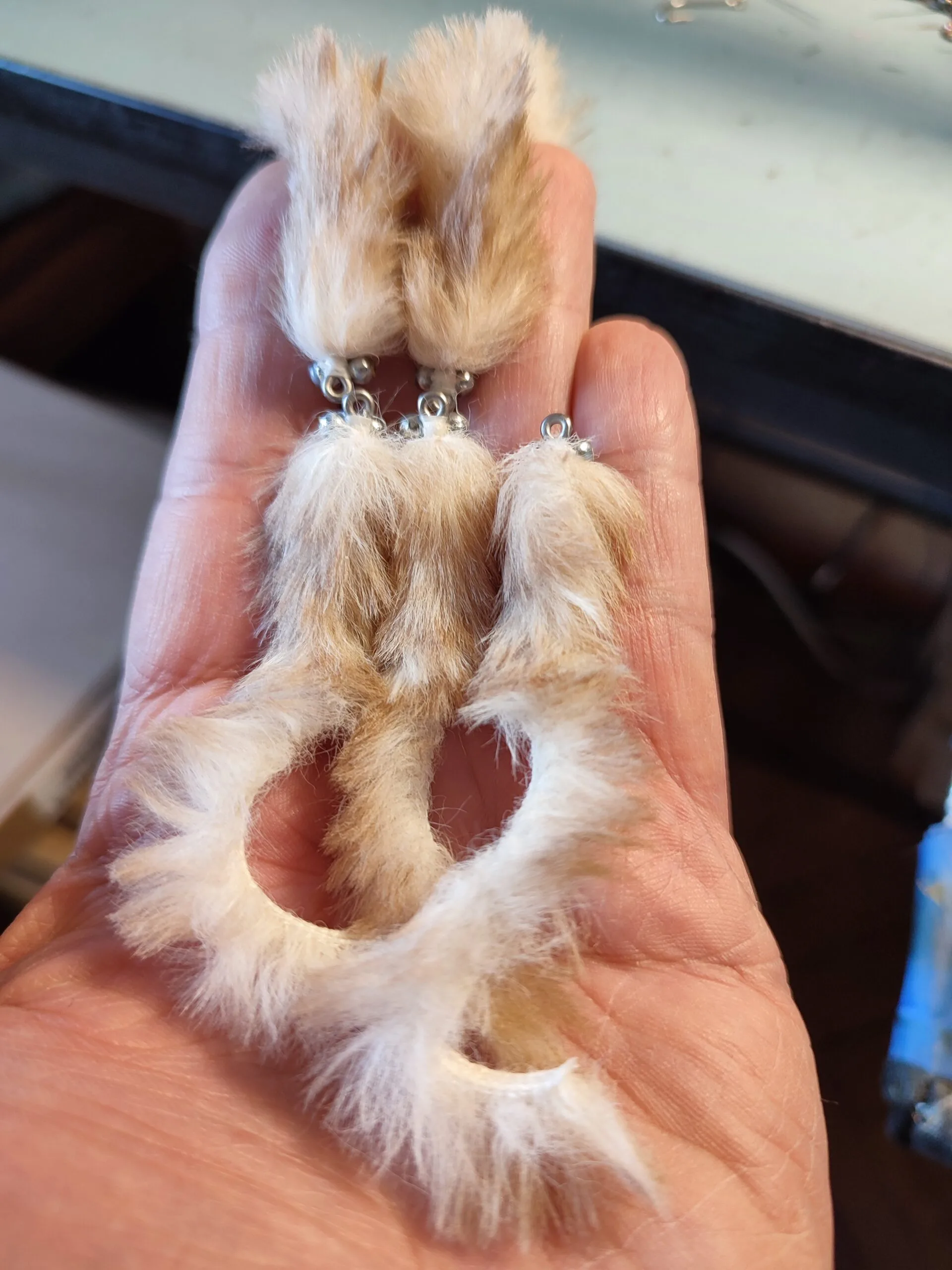 Fur Dragon Tan Saltwater Fly amo 1/0 2 2/0 3/0 mosca artificiale pesca mare