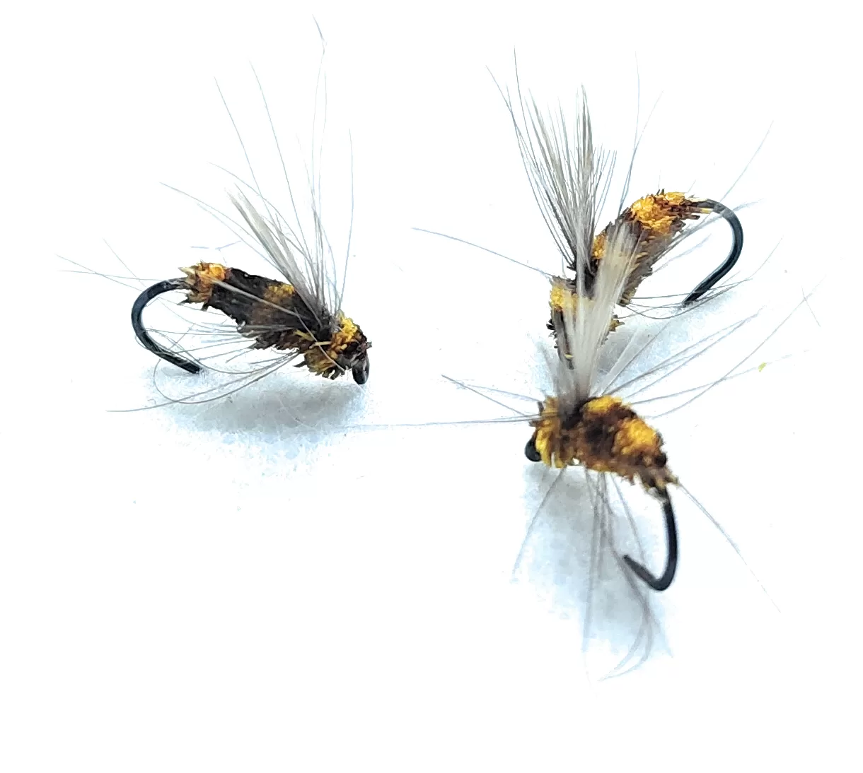 Deer Bee Terrestrial mosca secca artificiale amo 10 e 8 pesca a mosca