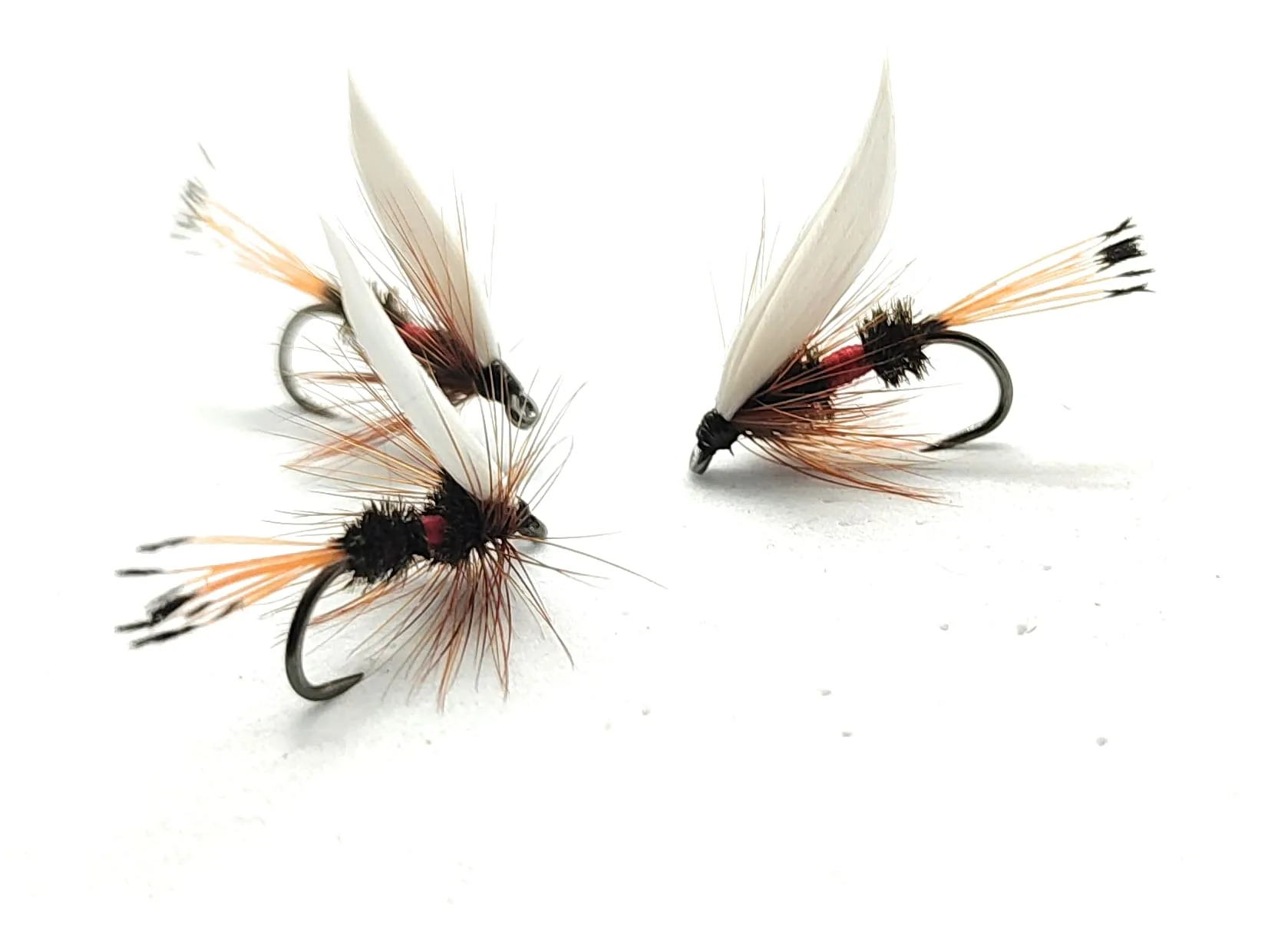 Royal Coachman Wet Fly sommerse tradizionali, set 3 mosche artificiali vari ami