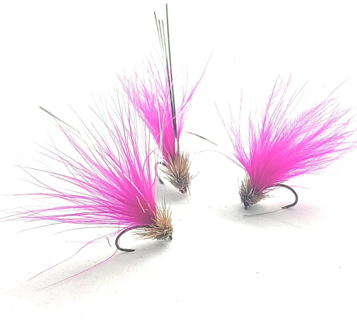 Upright Marabou Wing Suspended Fuchsia amo 10 12 8 streamer pesca mosca