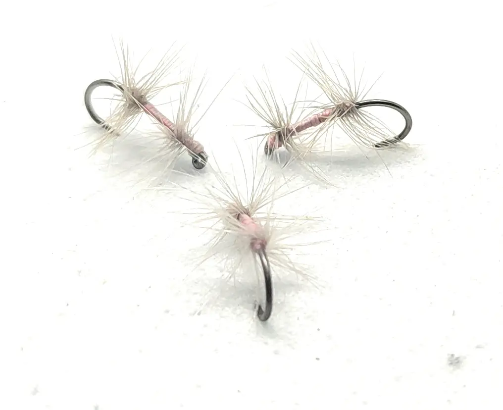 Traditional Diabolò Pink Dry Fly secche classiche ami 8-20 pesca mosca
