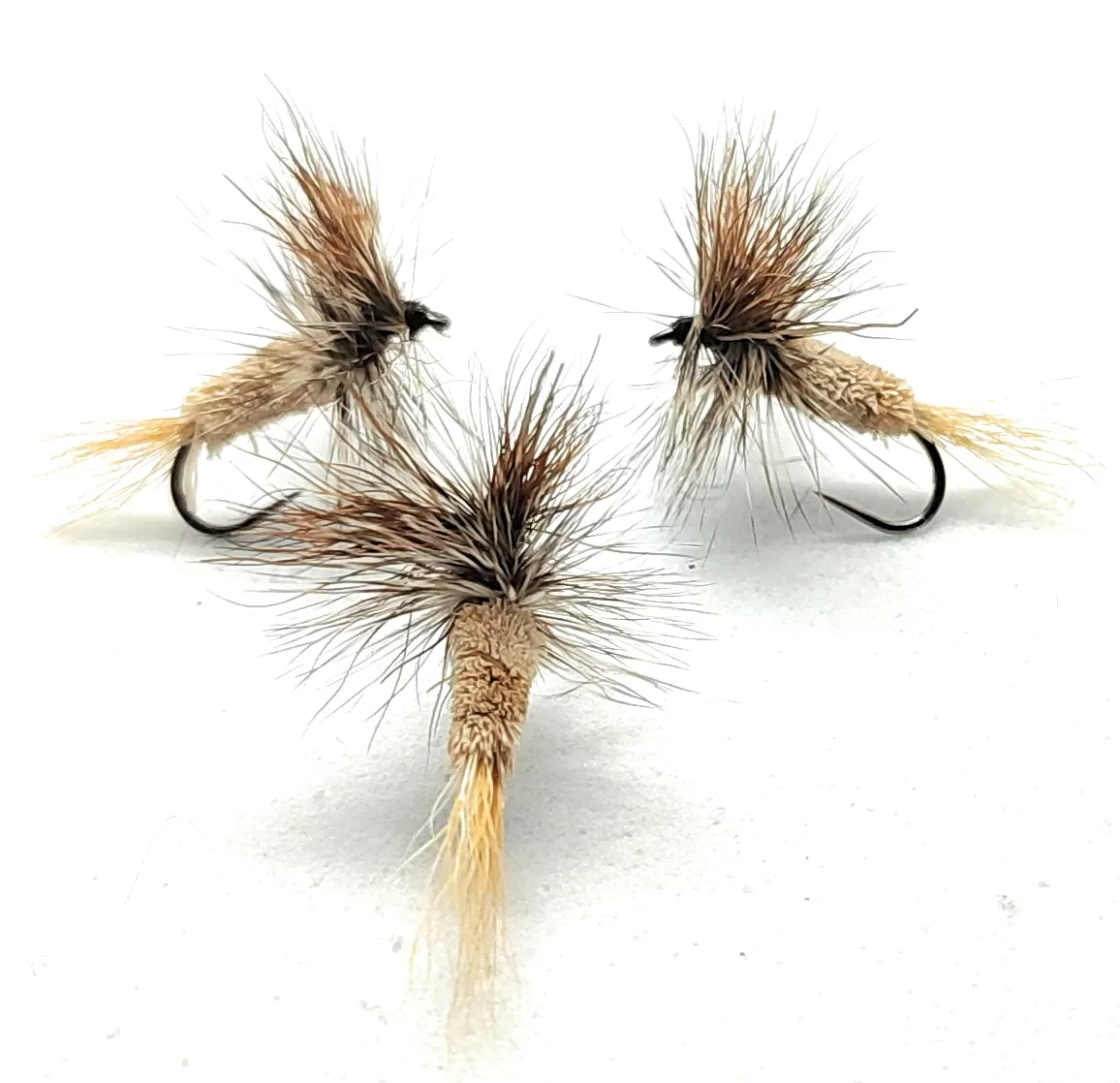 Irresistible Dry Fly dry flies 3 flies hook 6-18 fly fishing