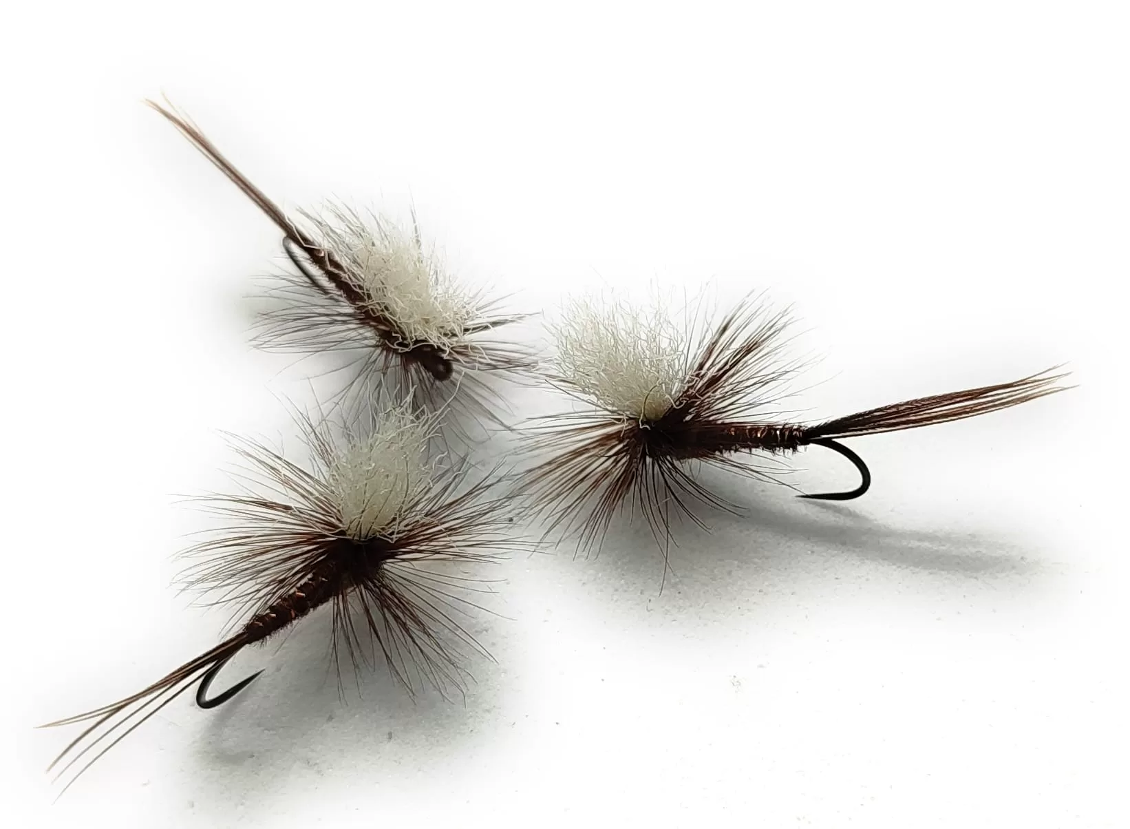 Pheasant Tail Parachute Dry Fly dry flies hook 10-16, 3 flies fly fishing