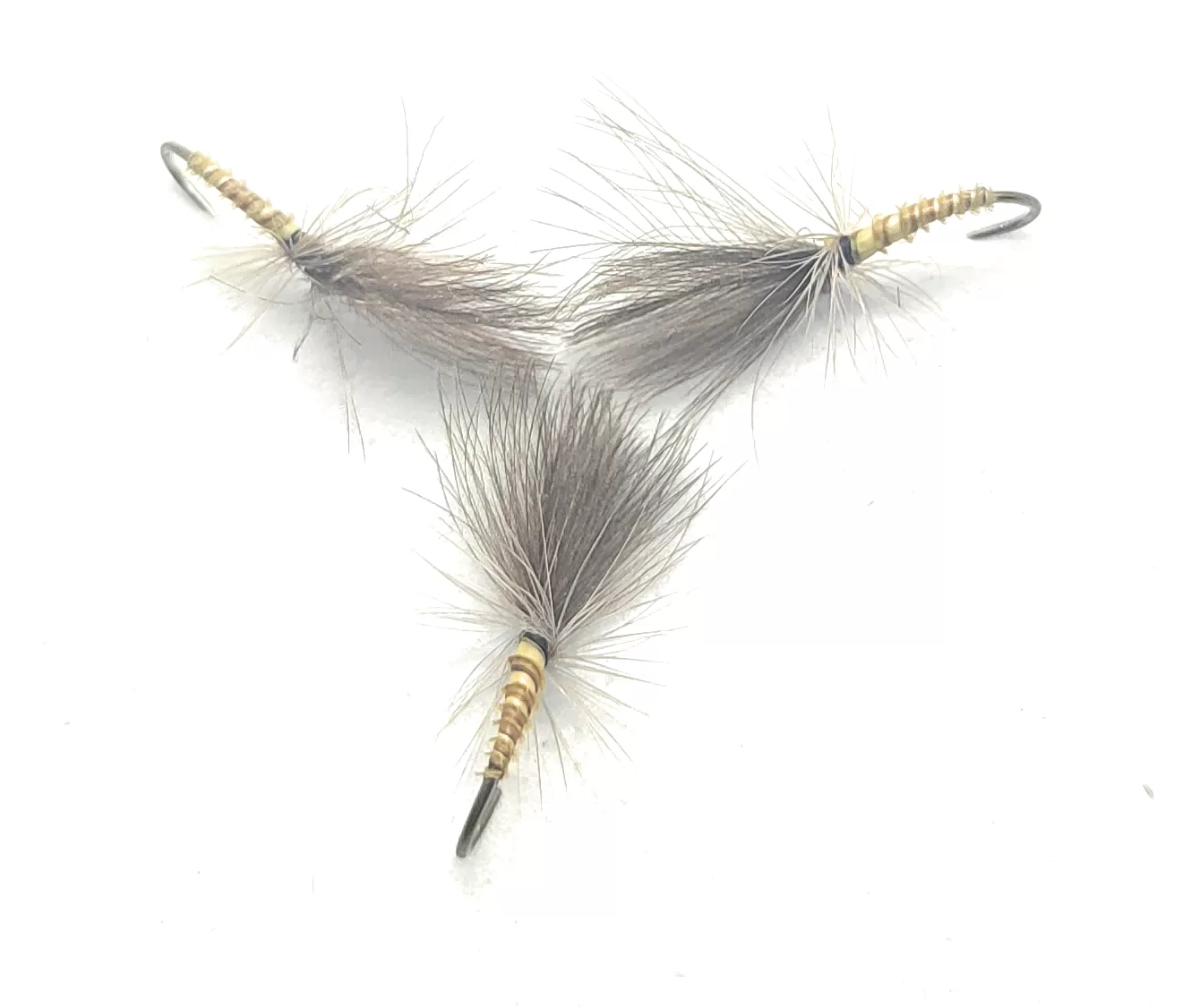 Cripple Dun Olive CDC Dry Fly amo 14 16 18 mosche artificiali pesca