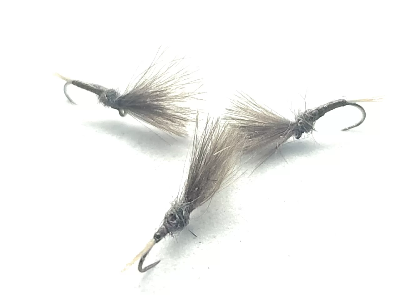 Shuttle Cock Violet Curved Dry Fly secche amo 14-20 pesca a mosca