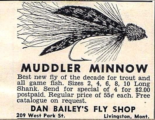 Muddler Minnow streamer pesca a mosca leggendario