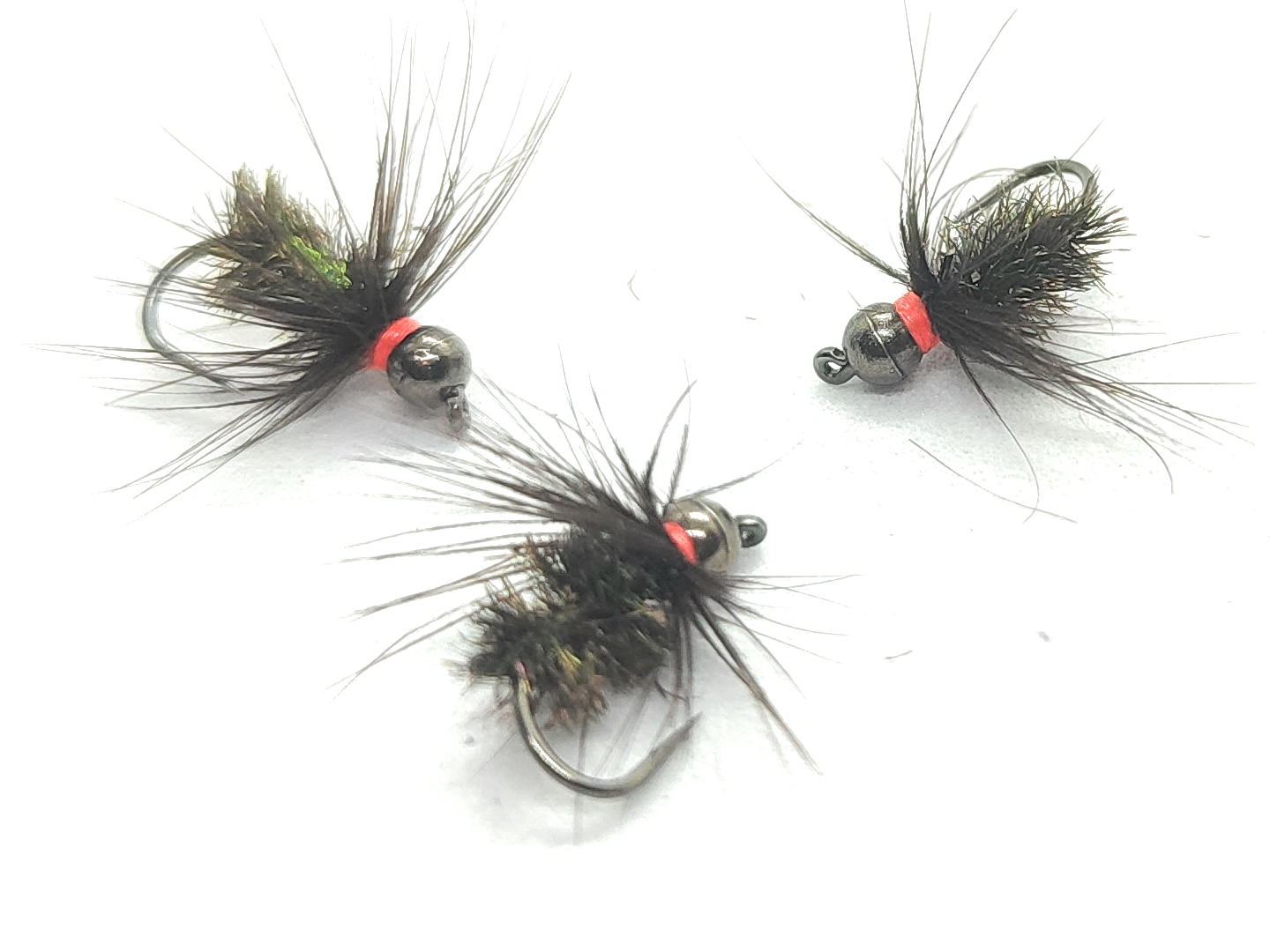 Honryu Kebari Pavone Rosso - Mosca Tenkara #10 #12 #14