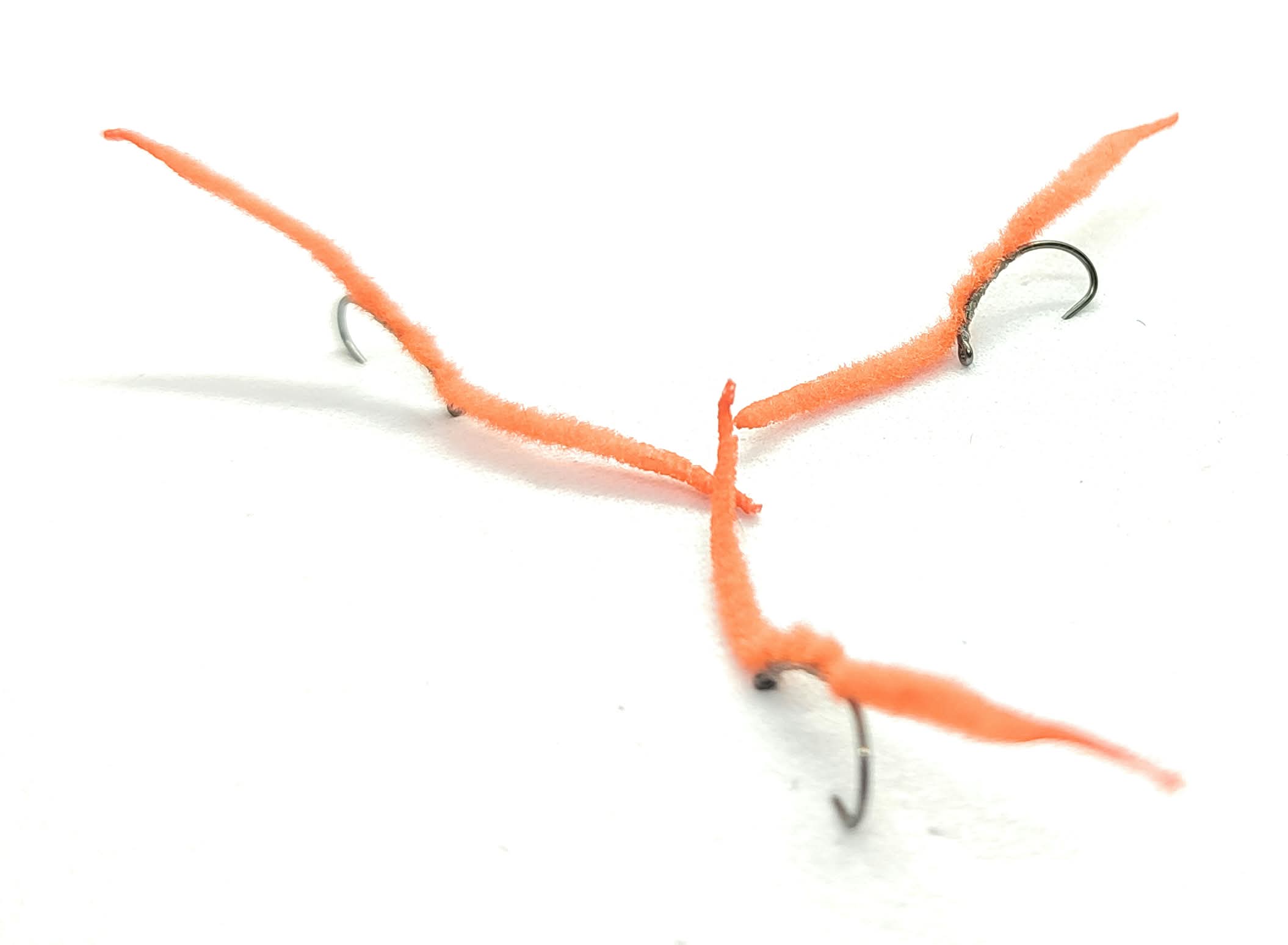 San Juan Worm Micro Orange #12-16 - Mosche artificiali per trota